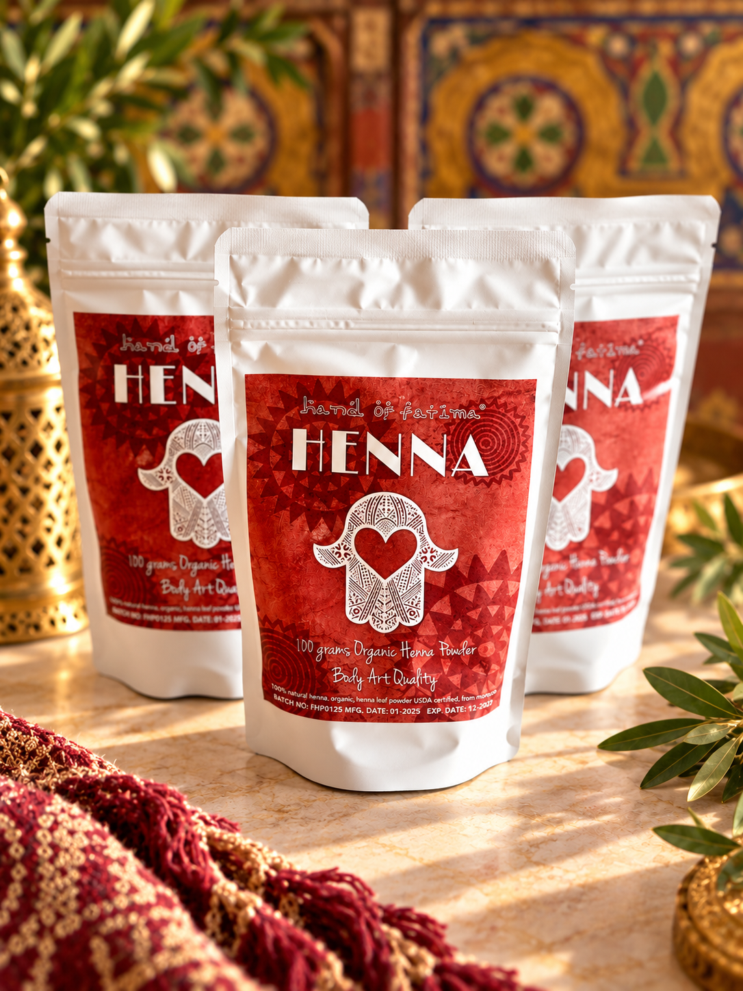 Pre-order Henna Poeder Bio