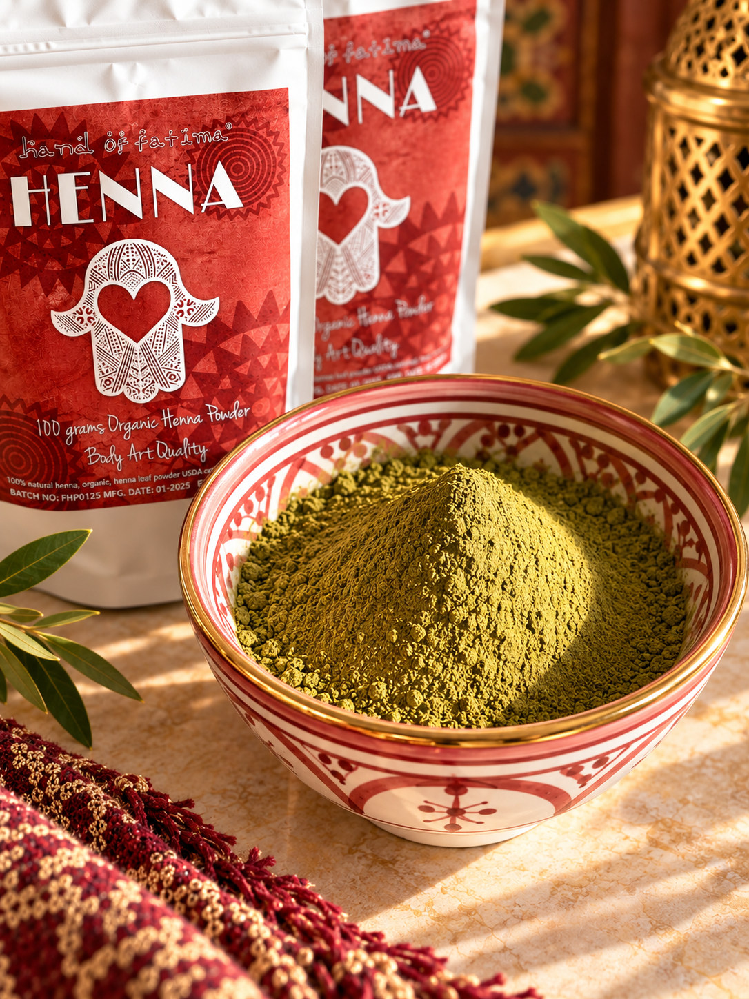 Pre-order Henna Poeder Bio