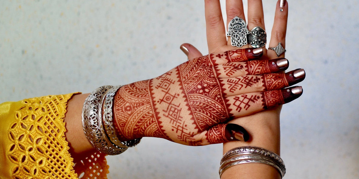 Marokkaanse Henna Kunst Toen en Nu, Daar en Hier