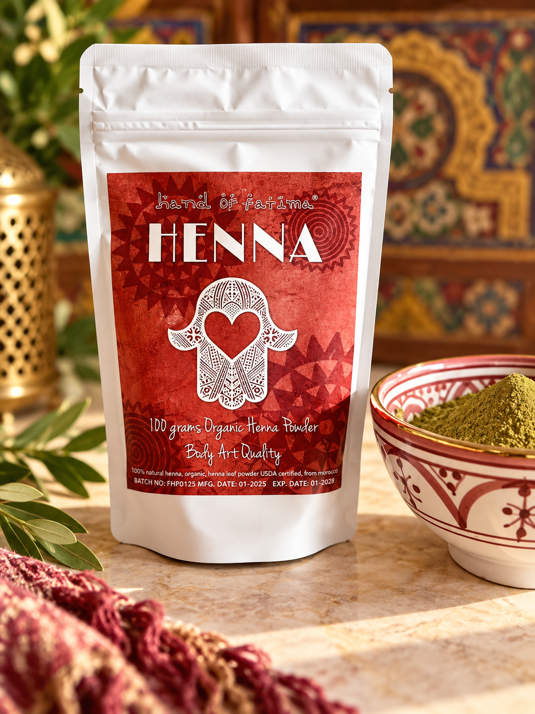 Pre-order Henna Poeder Bio