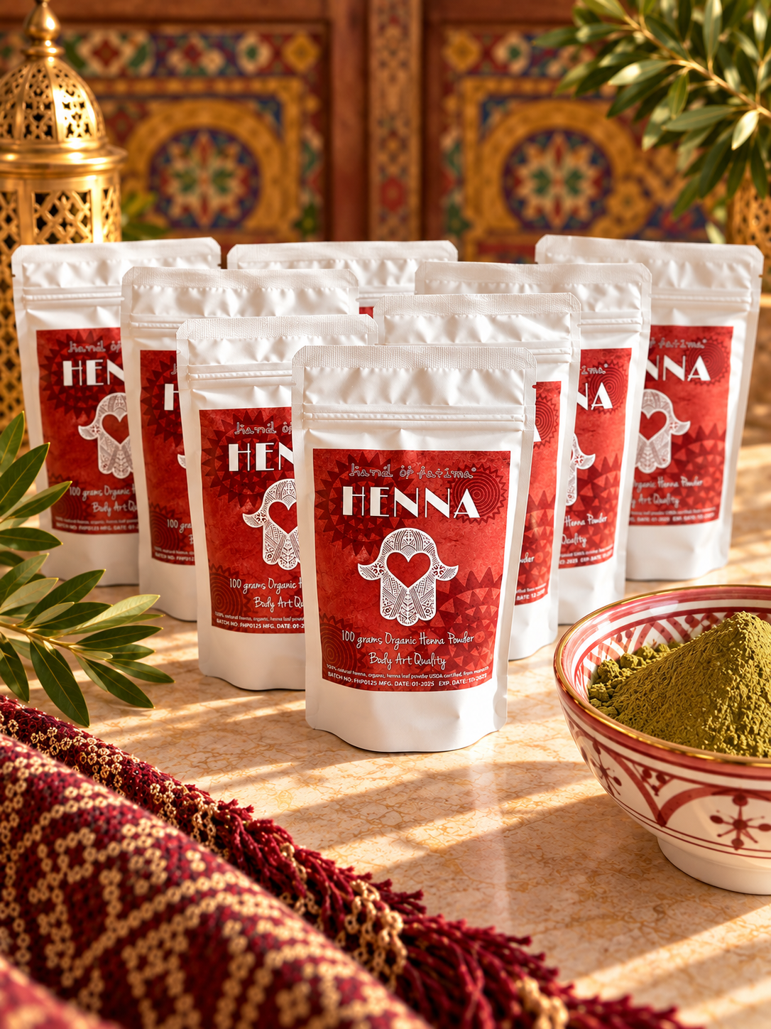 Pre-order Henna Poeder Bio