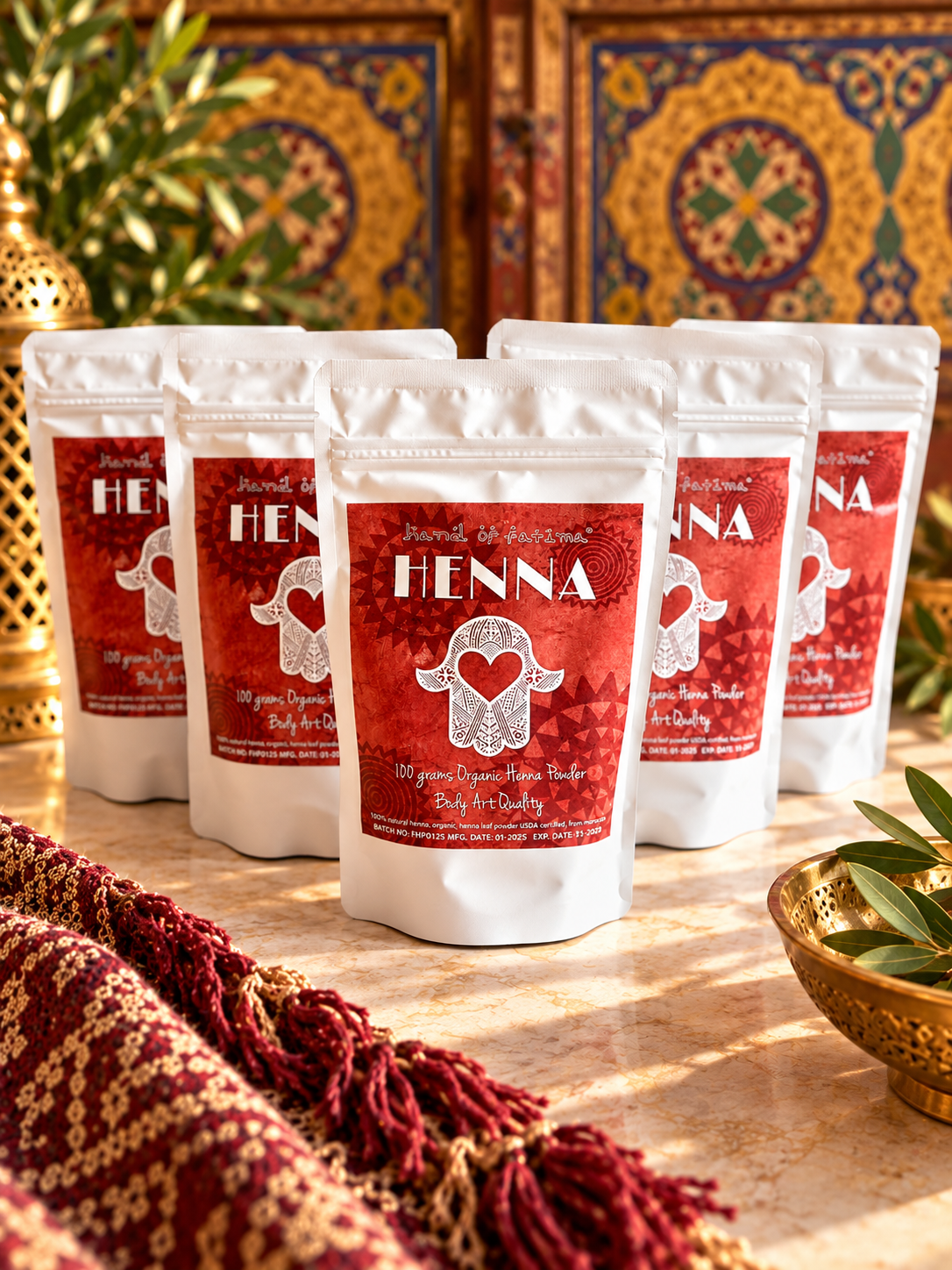 Pre-order Henna Poeder Bio
